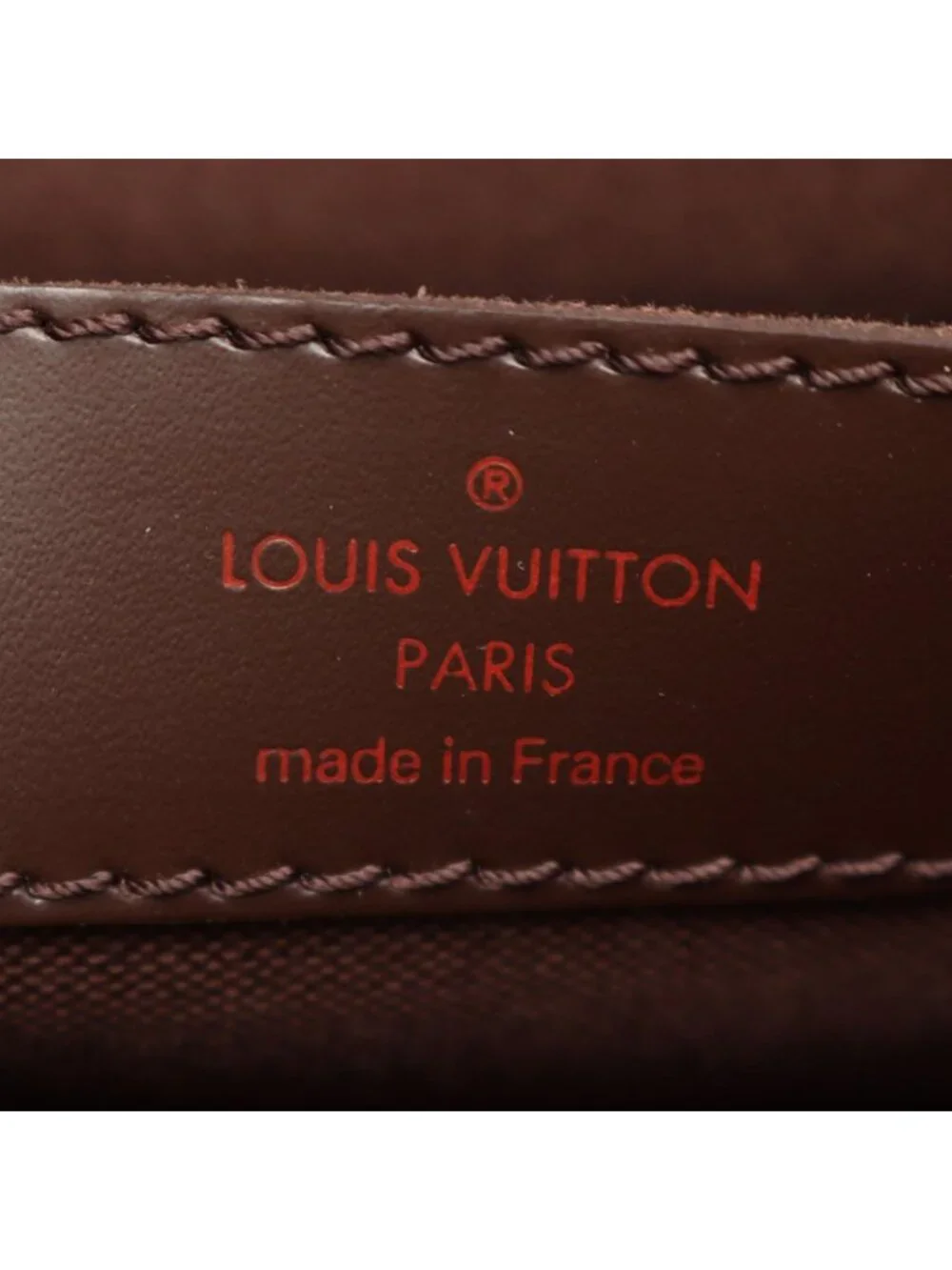 Louis Vuitton Shoulder Bag Naviglio Damier Ebene Canvas Leather